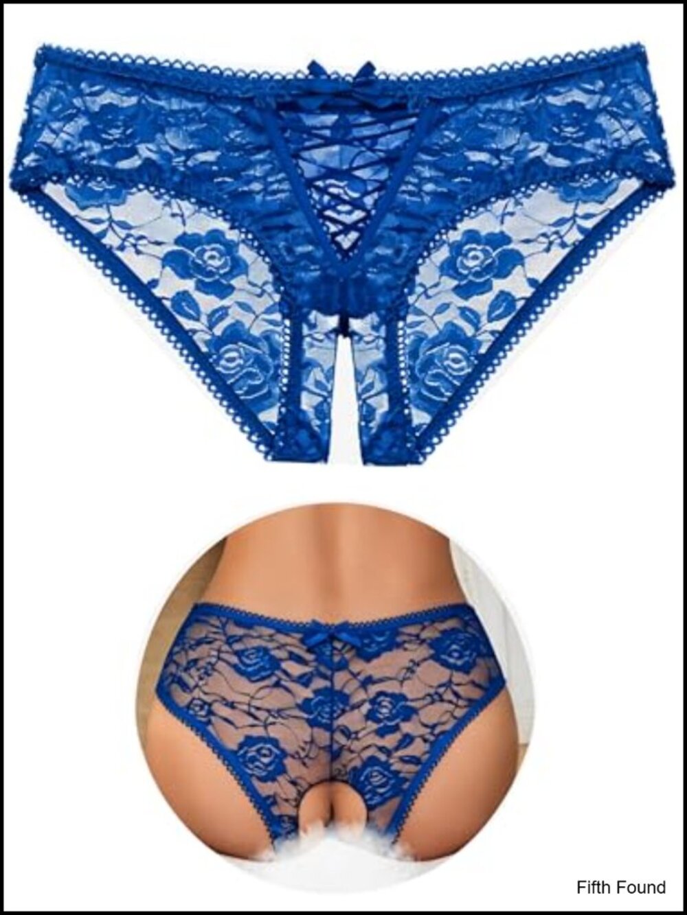 Lace Boyshorts Crisscross Strappy Hollow Out Bow Back